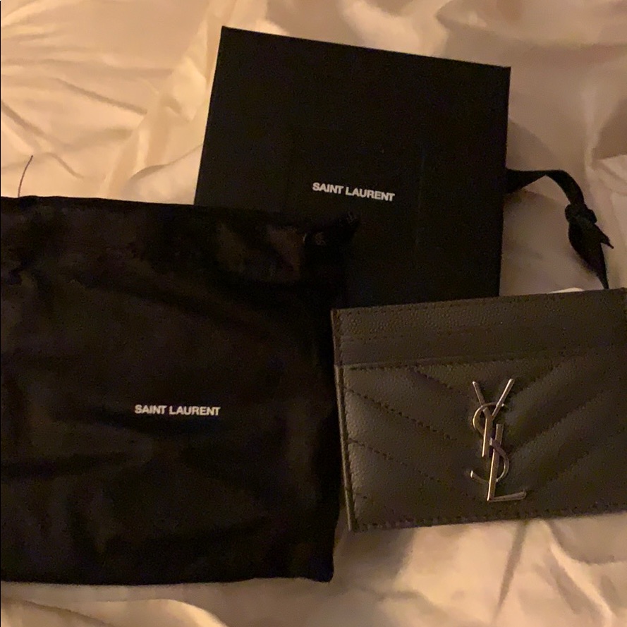Saint Laurent Brand New Card Holder